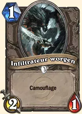 Deck druide pour battre le Roi-Liche : Infiltrateur worgen