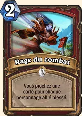 Deck Guerrier pour battre le Roi-Liche : Rage du combat