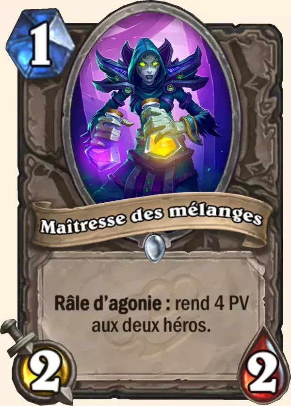 Deck Mage pour battre le Roi-Liche : 2x Maîtresse des mélanges