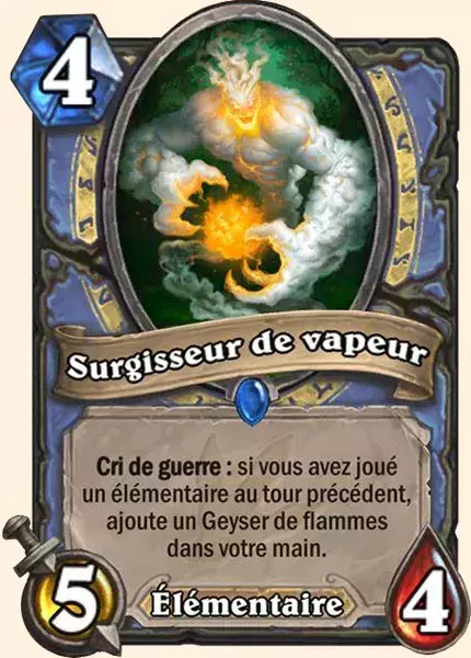 Deck Mage pour battre le Roi-Liche : 2x Surgisseur de vapeur