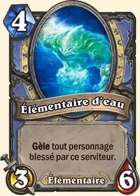 Deck Mage pour battre le Roi-Liche : Élémentaire d'eau