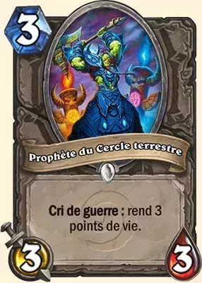 Deck Mage pour battre le Roi-Liche : Prophète du Cercle terrestre