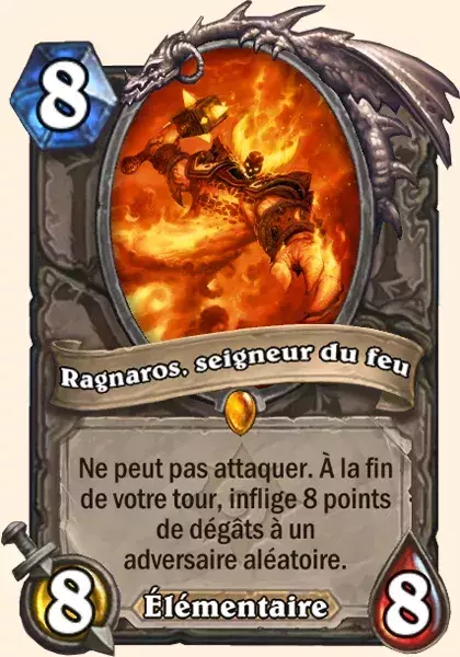Deck Mage pour battre le Roi-Liche : Ragnaros, seigneur du feu
