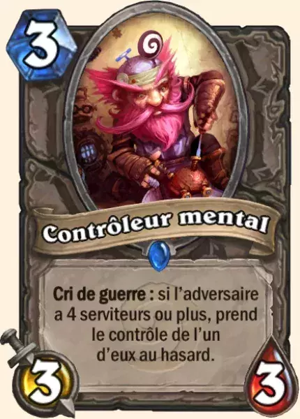 Deck Paladin pour battre le Roi Liche : 2x Contrôleur mental