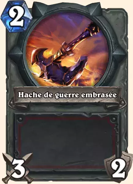 Deck pour battre Sindragosa : Hache de guerre embrasée