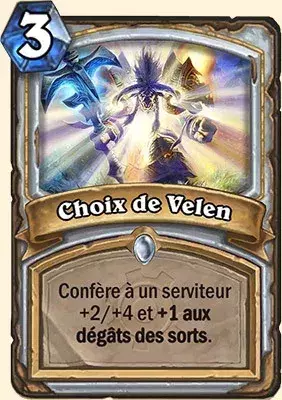 Deck Prêtre pour battre le Roi-Liche : Choix de Velen