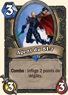Deck Voleur pour battre le Roi-Liche : 2x Agents du SI:7