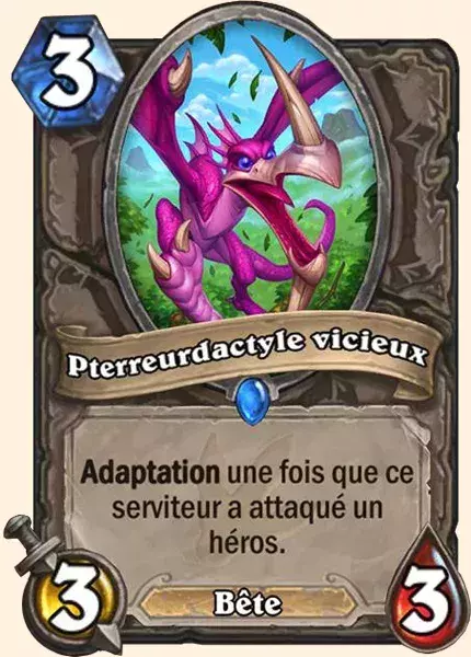 Deck Voleur pour battre le Roi-Liche : 2x Pterreurdactyle vicieux