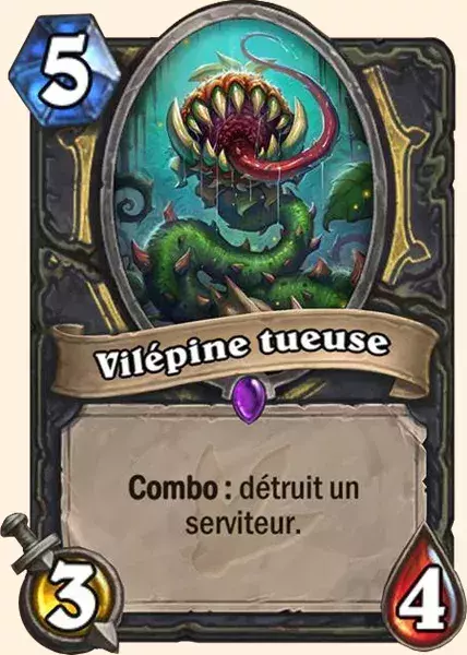 Deck Voleur pour battre le Roi-Liche : 2x Vilépine tueuse