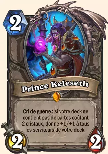 Deck Voleur pour battre le Roi-Liche : Prince Keleseth