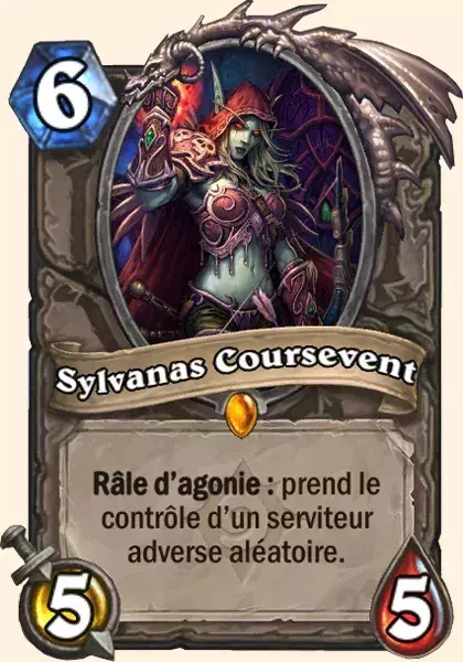 Deck Voleur pour battre le Roi-Liche : Sylvanas Coursevent