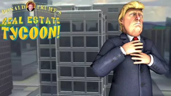 Donald Trump dans son propre jeu "Real Estate Tycoon"