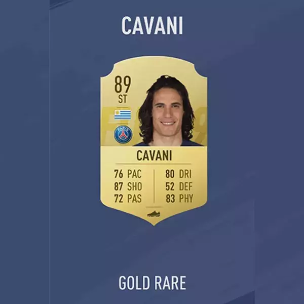 FIFA 19 note joueur : CAVANI, 22ème