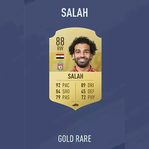 FIFA 19 note joueur : SALAH, 27ème