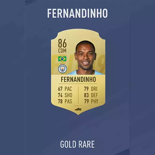 FIFA 19 notes joueurs : FERNANDINHO, 72ème