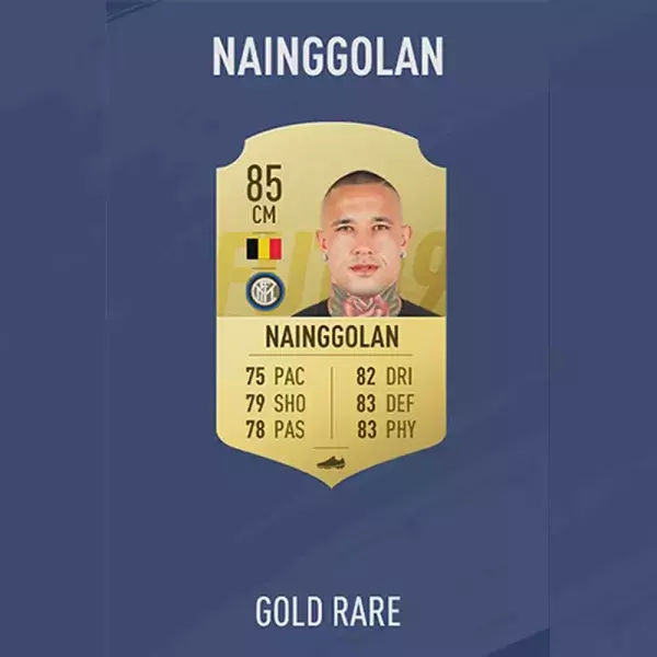 FIFA 19 notes joueurs : NAINGGOLAN, 80ème