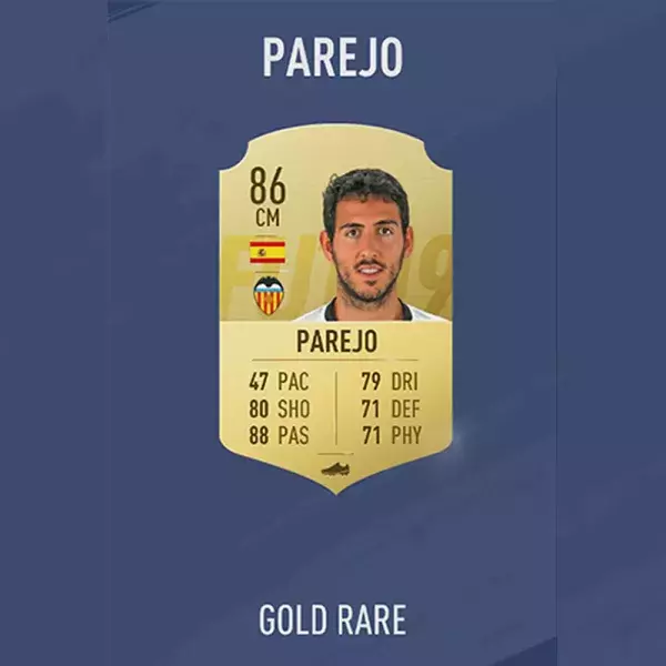 FIFA 19 notes joueurs : PAREJO, 77ème