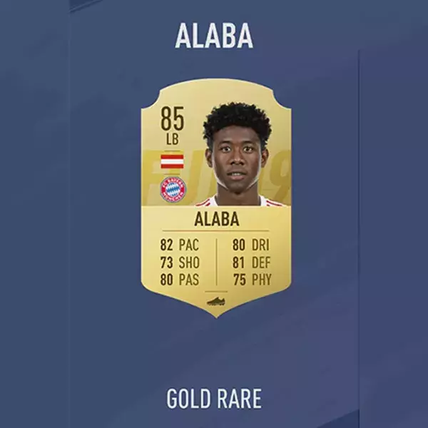 FIFA notes joueurs : ALABA, 85ème