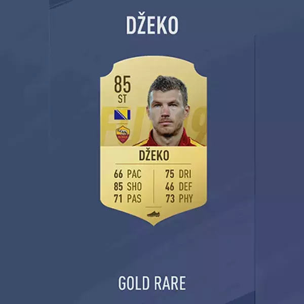 FIFA notes joueurs : DZEKO, 92ème