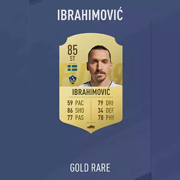 FIFA notes joueurs : IBRAHIMOVIC, 98ème