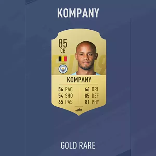 FIFA notes joueurs : KOMPANY, 88ème