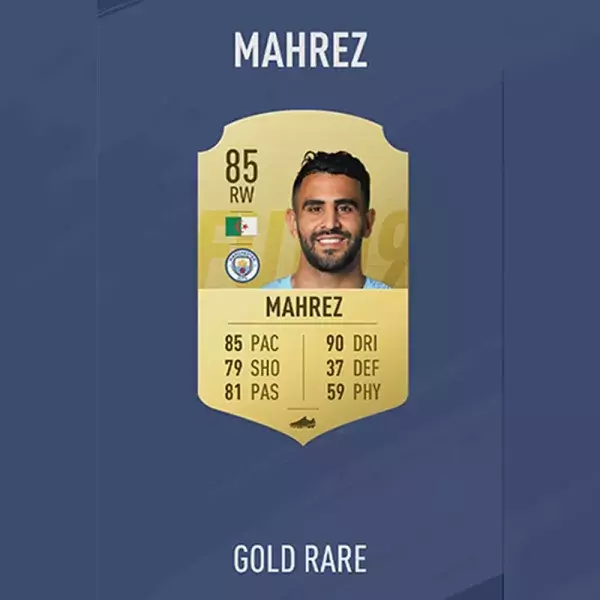 FIFA notes joueurs : MAHREZ, 99ème