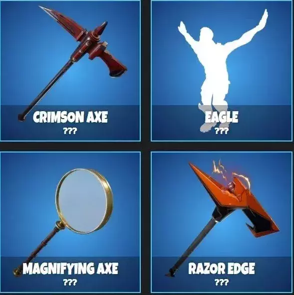 Fortnite saison 4.5 : objets rares
