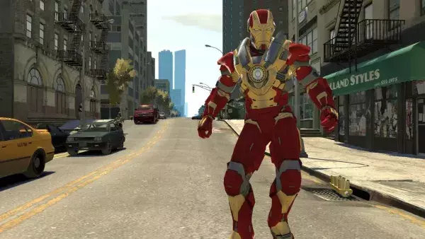GTA Iron Man Armour                                                                                                                                                 