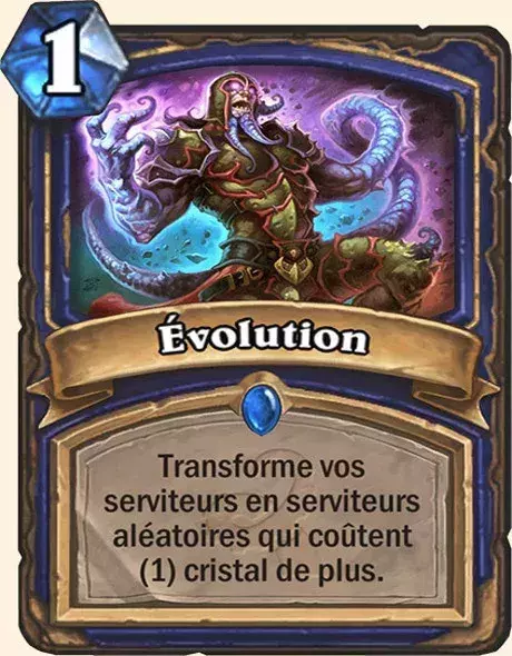 Hearthstone, meilleur deck Chaman : Évolution x2