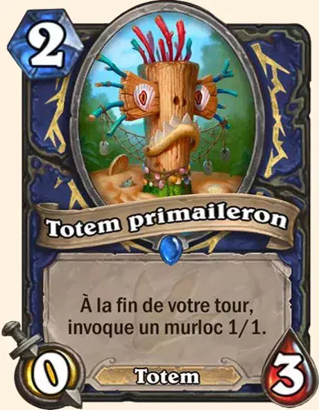 Hearthstone, meilleur deck Chaman : Totem primaileron x2