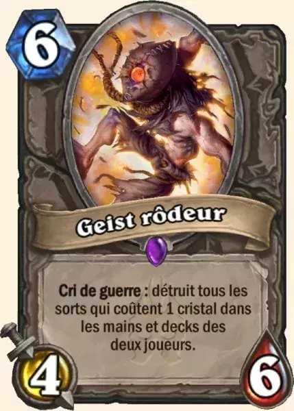 Hearthstone, meilleur deck Guerrier : Gest rôdeur