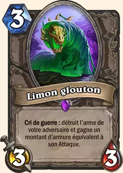 Hearthstone, meilleur deck Guerrier : Limon glouton