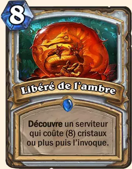 Hearthstone, meilleur deck Prêtre : Libéré de l'ambre