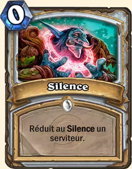 Hearthstone, meilleur deck Prêtre : Silence