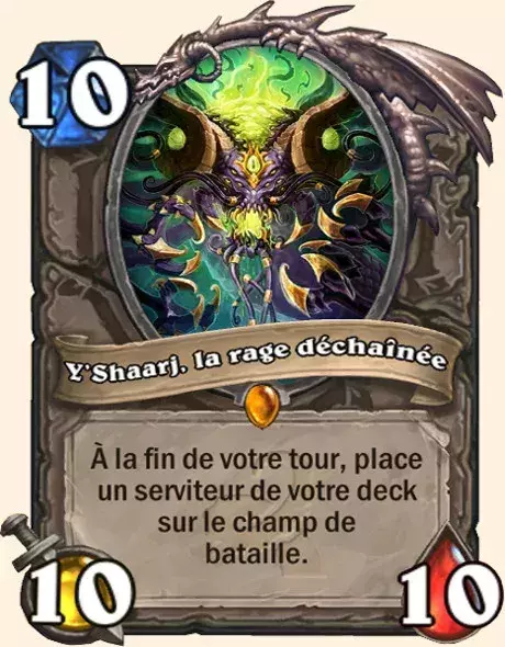 Hearthstone, meilleur deck Prêtre : Y'Shaarj, la rage déchaînée