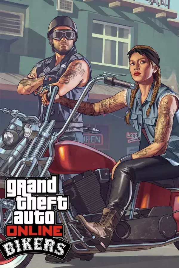Jeu de conduite avec beaucoup de motos mais pas que... GTA 5 et ses DLC Bikers !
