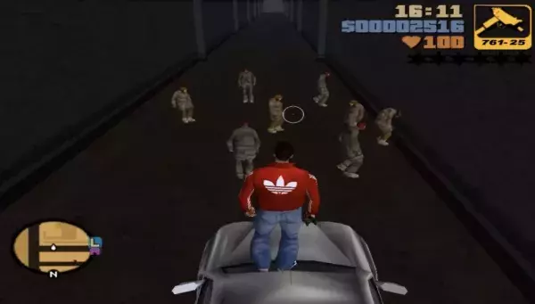 Le rassemblement de SDF (GTA 3)
