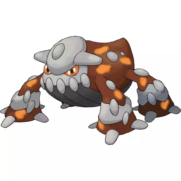 5. Heatran - Pokémon légendaire de type Feu et Acier