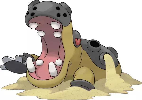 6. Hippodocus - Pokémon de type Sol