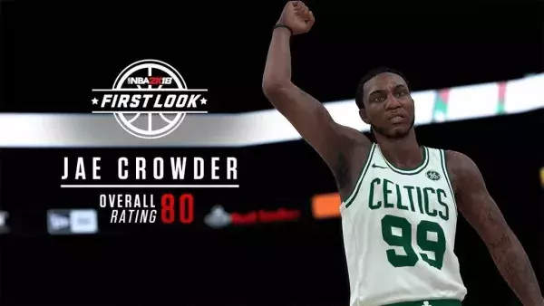 Note NBA 2k18 de Jae Crowder