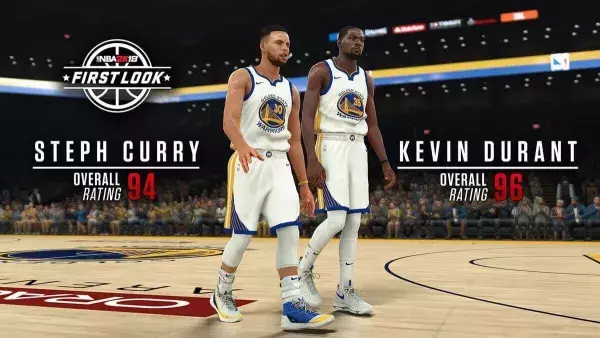 Note NBA 2k18 de Kevin Durant