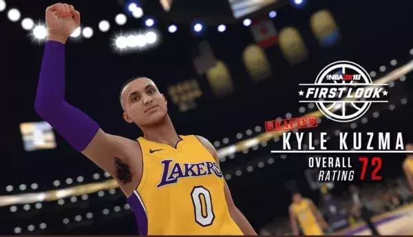 Note NBA 2k18 de Kyle Kuzma