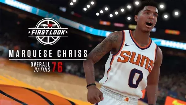Note NBA 2k18 de Marquese Chriss