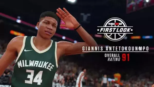 Note NBA 2k18 : Giannis Antetokoumpo