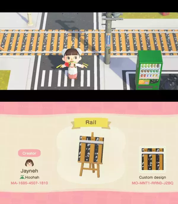 Numéro 3 : Rails de chemin de fer