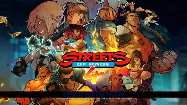 9. Streets of Rage 4                  