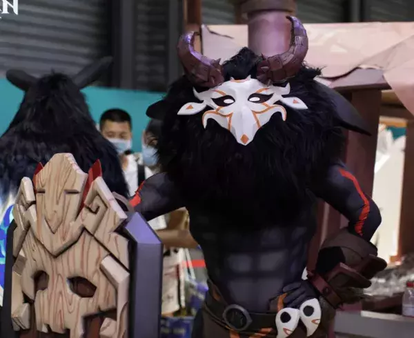 BONUS : cosplay d'un mob "Hilichurls" dans Genshin Impact