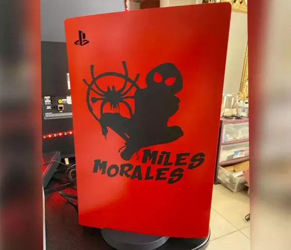 PS5 Custom : un modèle Spider-Man Miles Morales !