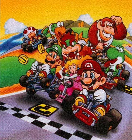 Super Mario Kart (1992)                                                                                                
