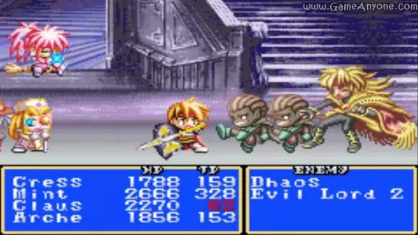 Tales of Phantasia - Game Boy Advance (2006)                                                         